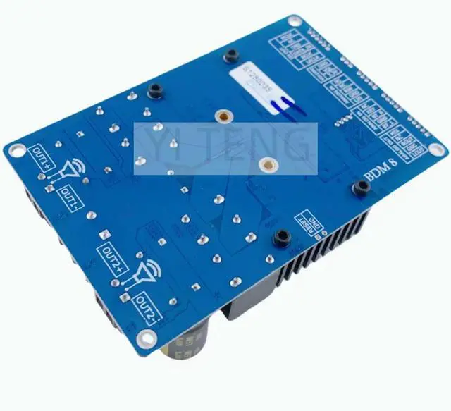 Alt view image 3 of 3 - (1Pcs) BDM8 TPA3255 300W+300W BT Power amplifier BT 5.0 Stereo high power adjustable volume (voltage 18-48V) in stock