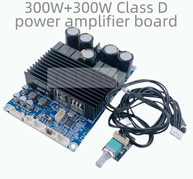 Main image of (1Pcs) BDM8 TPA3255 300W+300W BT Power amplifier BT 5.0 Stereo high power adjustable volume (voltage 18-48V) in stock