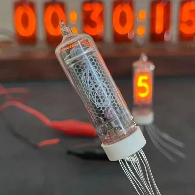 Alt view image 3 of 3 - Former Soviet Union IN16 Small Glow Tube DIY Watch Glow Clock IN12 IN14 IN18 IN8-2 Availe