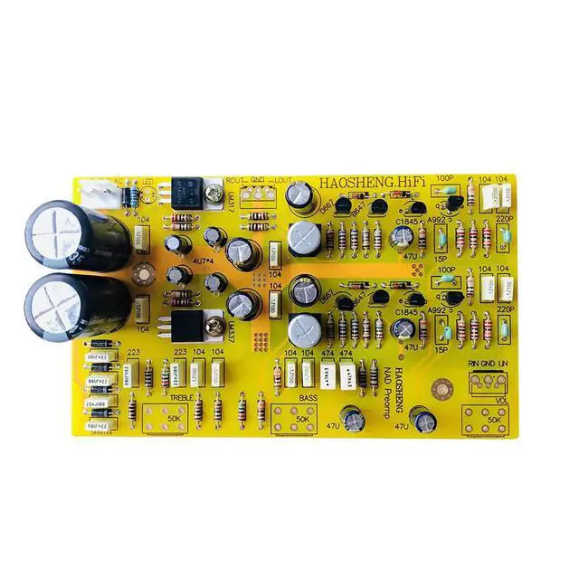 Alt view image 2 of 3 - Nvarcher Full Discrete HIFI Tone Preamp Refer To The Section of UK NAD3020 Amplifier
