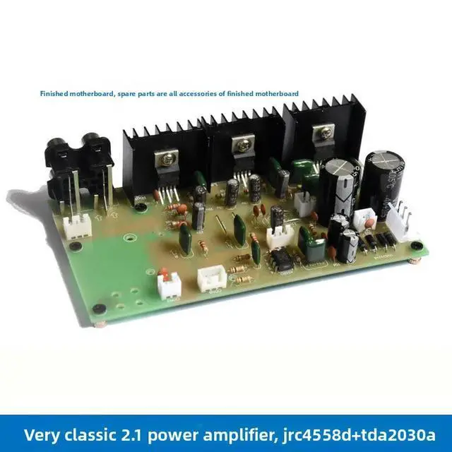 Alt view image 2 of 3 - TDA2030A Amplifier Board Kit HIFI High Fidelity Dual Channel Audiophile Grade Audio Kit Radio Amplifier Board
