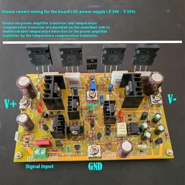 Alt view image 2 of 3 - Reference Ma Ji MA-9S2 architecture discrete fever amplifier board