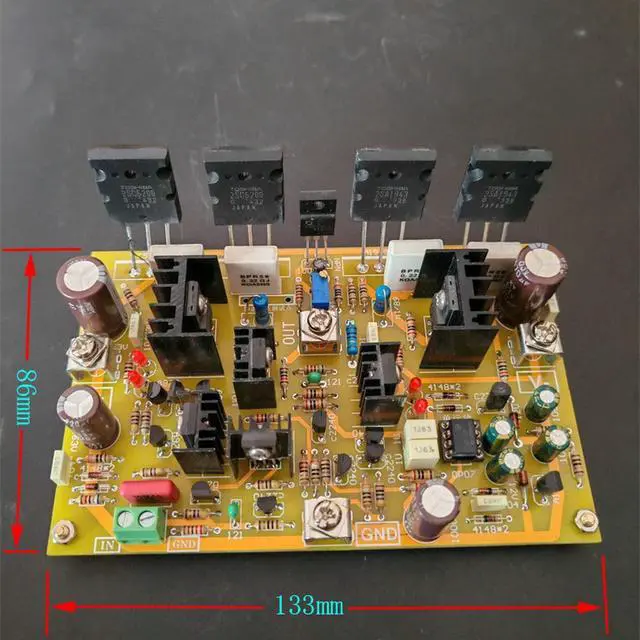 Alt view image 3 of 3 - Reference Ma Ji MA-9S2 architecture discrete fever amplifier board