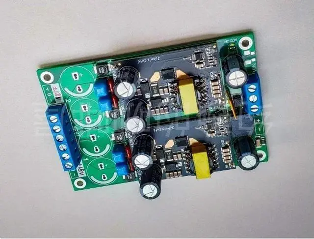 Alt view image 3 of 3 - DC 12V to Dual Power Supply Positive and Negative ower supply Module dual Channel Car Mounted with REM EN Control