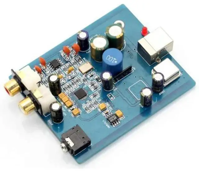 Main image of HIFI ES9018K2M SA9023 USB DAC Decoder Board External Sound Card Audio Amplifier Module