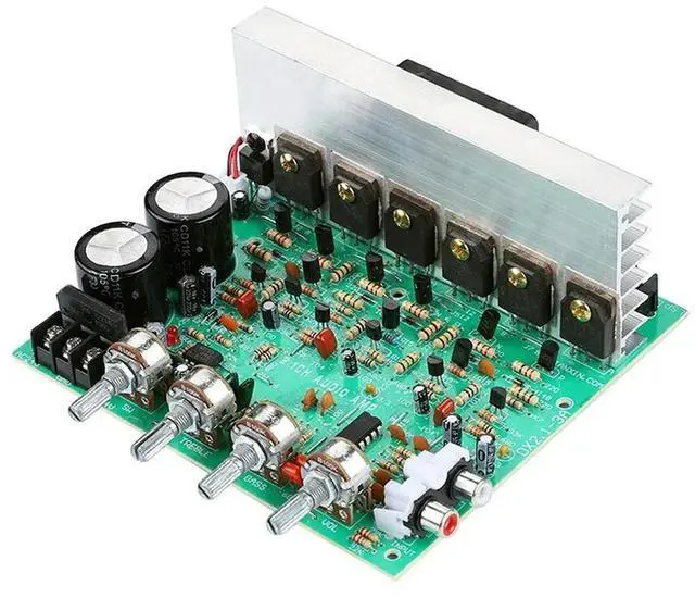 Main image of DX-2.1 Channel 100Wx3 High Power Amplifier Board Subwoofer Speaker DIY Finished Amplifier Board