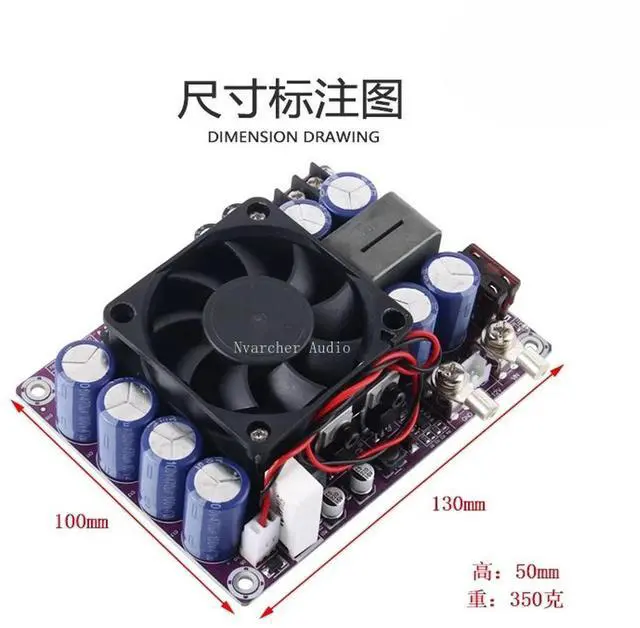 Alt view image 3 of 3 - 500W25A high-power car amplifier power supply DC-DC boost board module 12V boost 24V30V36V40V48V