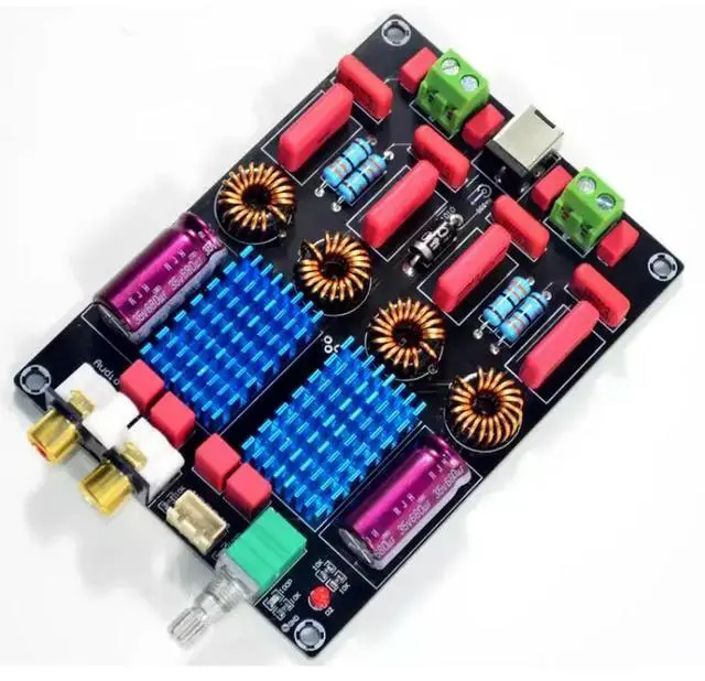 Alt view image 2 of 3 - TPA3116 2.0 Dual Chip WIMA Luxury Digital Amplifier Board 100W * 2