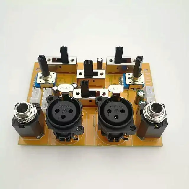 Main image of Full Bass Balanced Stereo BTL Bridge Fever Front Board Stage High Power Professional Power Amplifier Audio