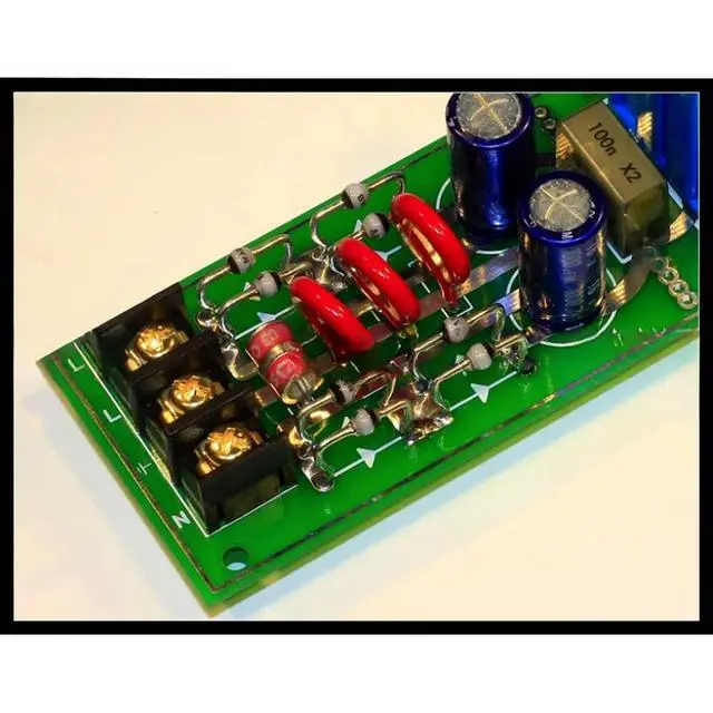 Alt view image 3 of 3 - Audio purification power board improves audio , pre stage CD audio source DAC dedicated