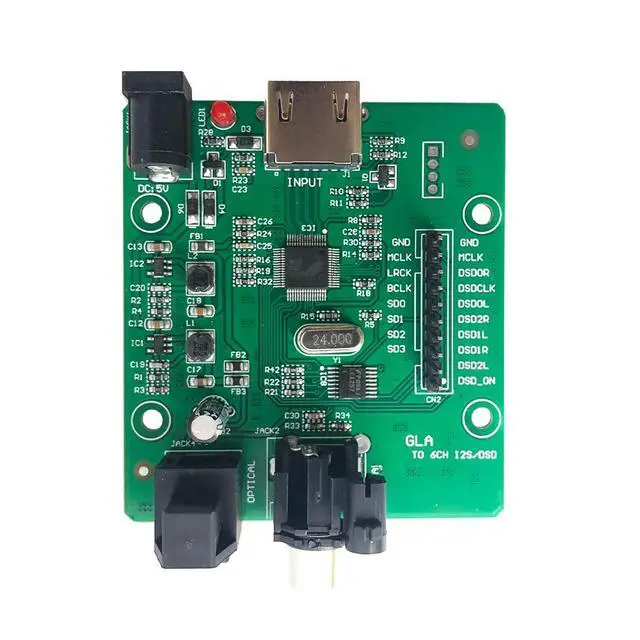 Alt view image 2 of 3 - HDMI-Compatible Separates Digital Audio I2S/ Coaxial/Fiber/multi-channel DSDS
