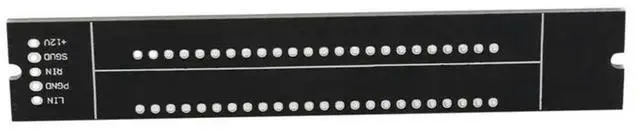 Alt view image 2 of 3 - 8X Mini Dual 12 Level Indicator VU Meter Stereo Amplifier Board Adjustable Light Speed Board