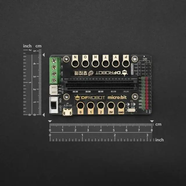 Alt view image 2 of 3 - Control IO Expansion Board Microbit Development Board Educational Learning Board Multi-Function with Motor Support Mind+