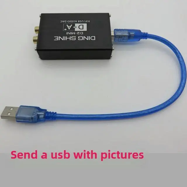 Main image of D2-MINI HIFI USB Sound Card DAC Decoder ES9018K2M Non-ES9023/PCM5102A