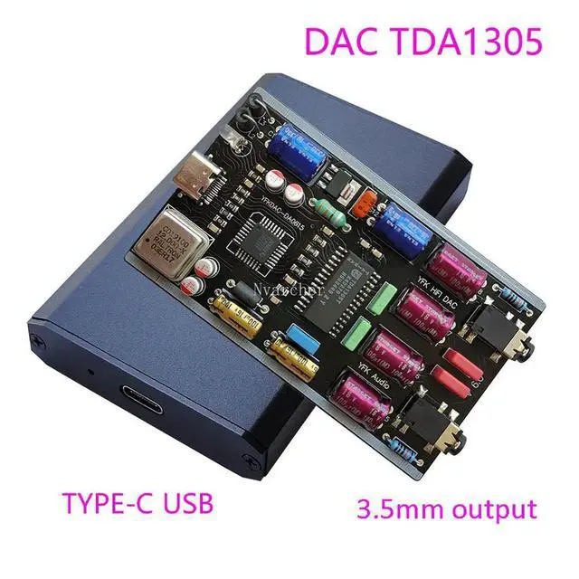 Alt view image 2 of 3 - TDA1305 DAC decoder computer notebook USB decoding sound card HIFI mobile phone OTG