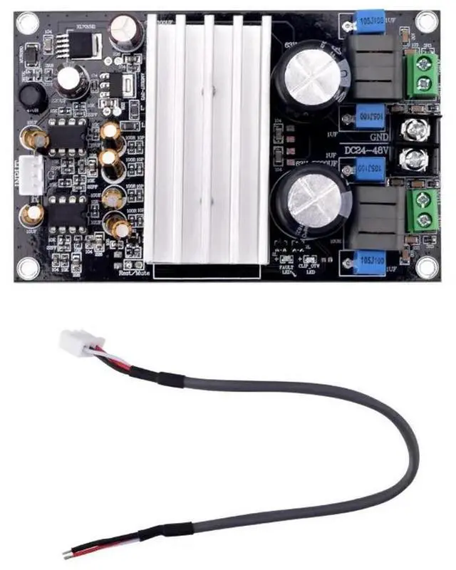 Alt view image 2 of 3 - TPA3255 DC24-48V Strong Power 300W×300W Class D Digital Amplifier Board ne5532