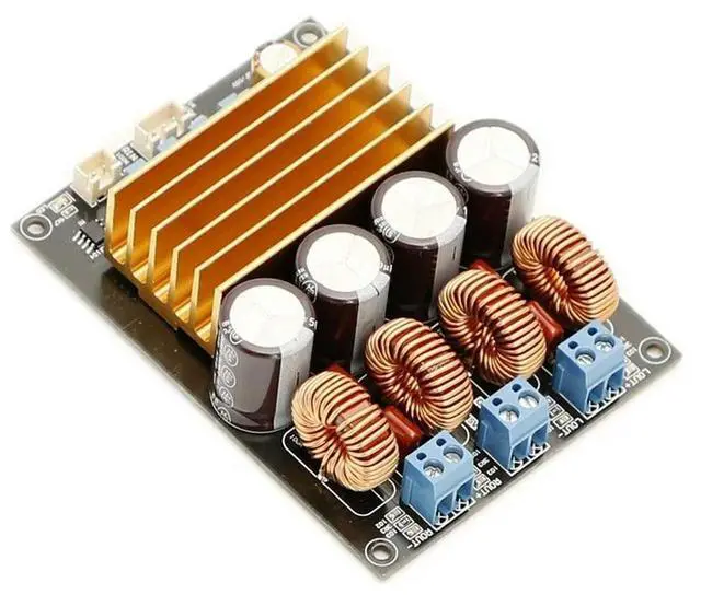 Main image of TPA3223 dual channel high-power digital stereo audiophile HiFi amplifier board (200W+200W)