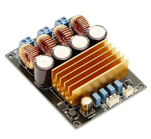 Alt view image 3 of 3 - TPA3223 dual channel high-power digital stereo audiophile HiFi amplifier board (200W+200W)