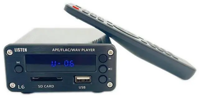 Main image of Leisheng L6 Audio Decoder with BBE Heavy Bass SRS Surround Sound Effect APE FLAC Lossless WAV Playback