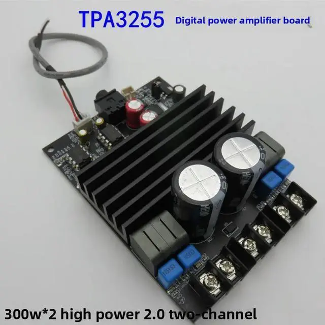 Main image of TPA3255 Audiophile HIFI Digital Amplifier Board 300W+300W High Power 2.0 Dual Channel Stereo