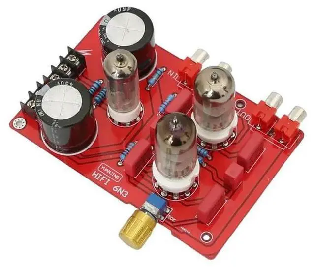 Main image of YJ-6N3 Electronic Tube Audiophile HIFI Tube Preamplifier with Tube Rectifier HIFI Audio Amplifier Preamp