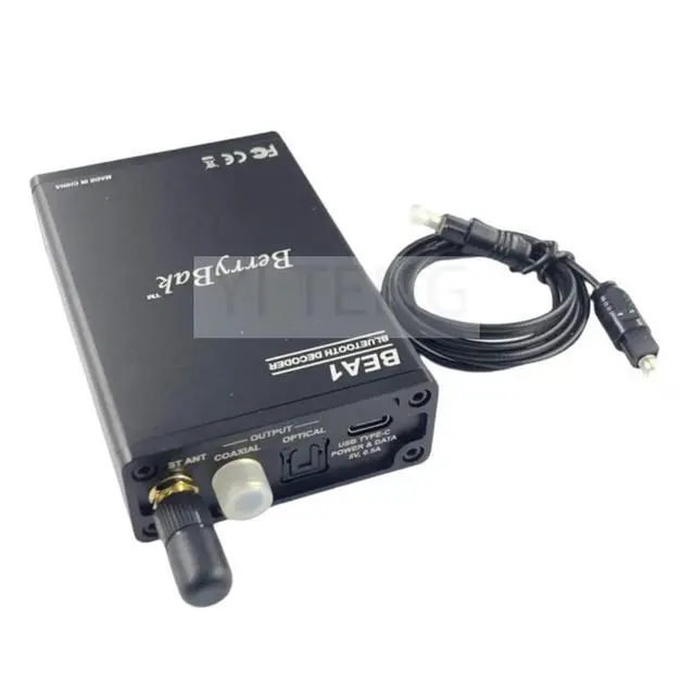 Alt view image 3 of 3 - BT5.3 Automotive Audio Receiver Lossless Fiber coaxial USB Codec with Fiber coaxial RCA output -QCC5171 BEA1