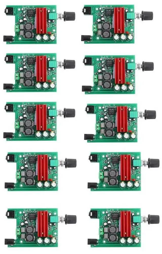 Main image of 10X Power Amplifier Board High-Sensitivity Mono TPA3116 Subwoofer Amplifier Module With NE5532 OPAMP