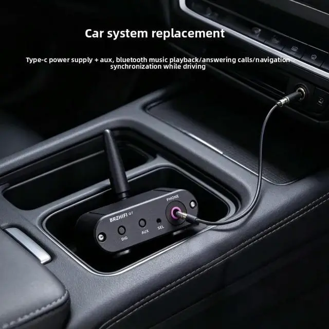 Alt view image 3 of 3 - Q7 true lossless sound hifi bluetooth 6.2 receiver qualcomm qcc3095 module supports aptx-hd ldac