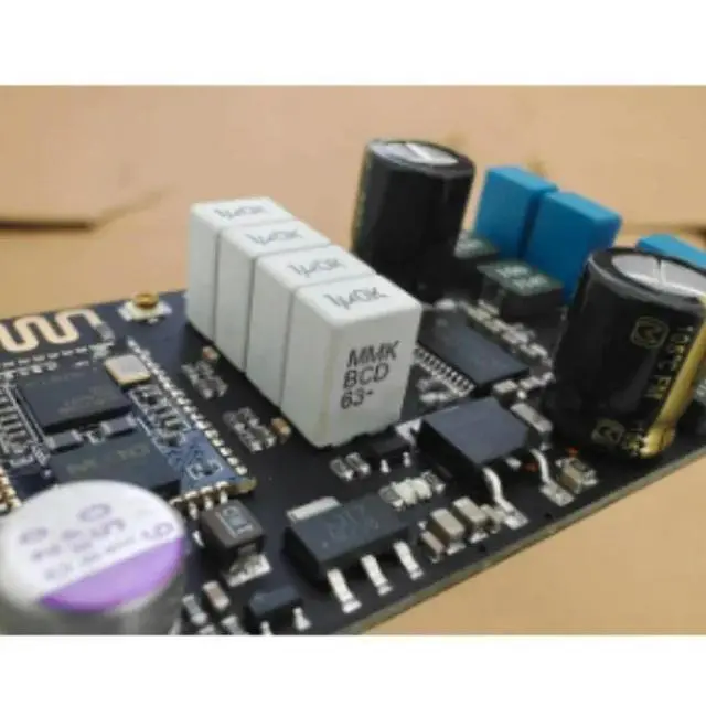 Alt view image 3 of 3 - TPA3128 Bluetooth Amplifier Board Small HIFI Fine Workmanship DIY Solid Wood Bluetooth Speaker Stereo