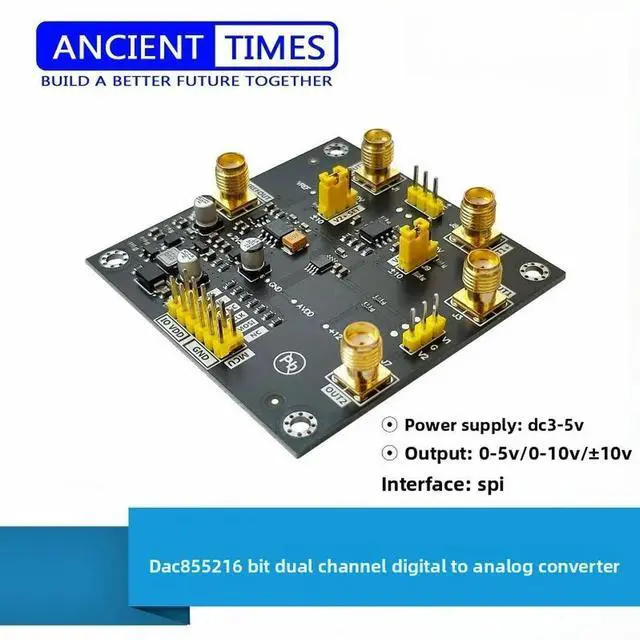 Main image of DAC8552 module 16-bit dual-channel digital-to-analog converter 0-5V 0-10V plus or minus 10V high-precision DAC
