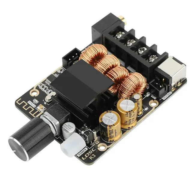 Alt view image 2 of 3 - TPA3116 Amplifier Bluetooth 5.0 Digital Amplifier Module High Power 50W*2 Dual Channel Audio Amplifier Module