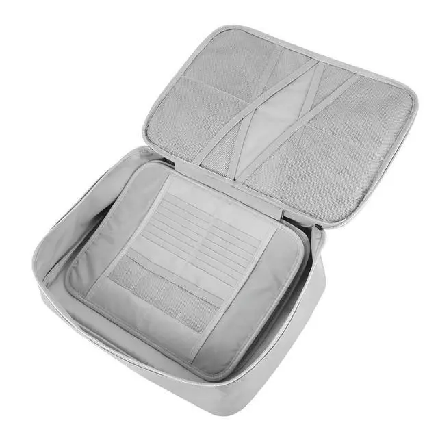 Alt view image 3 of 3 - 2X Fireproof Document Bag,IPX4 Waterproof Document Bag, Zipper Closure Safety Accessories