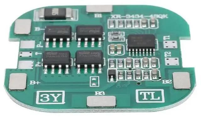Alt view image 2 of 3 - 50 Pcs 4S BMS 8A 14.8V Li- Lithium Battery Charge Board Square PCB Short Circuit Protection For Drill Motor