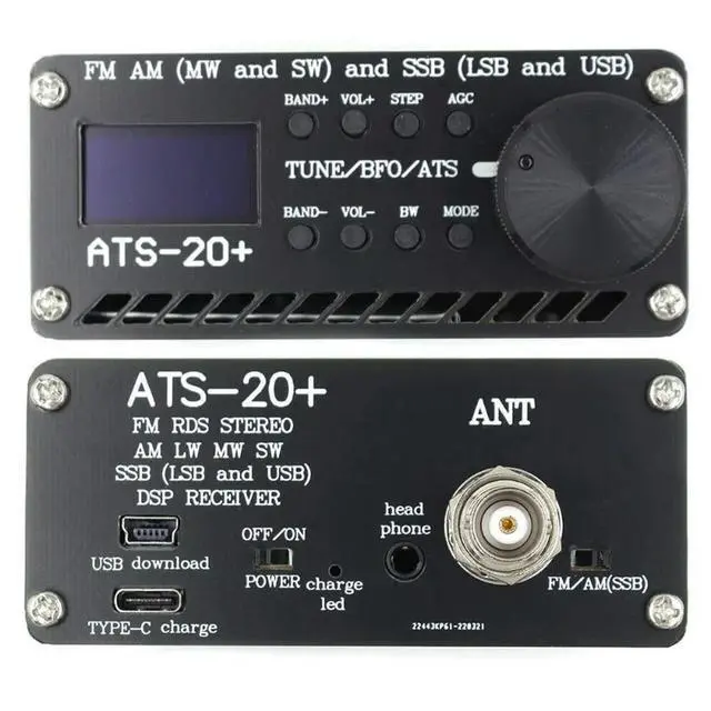 Alt view image 3 of 3 - Full-band Radio Radio Receiver AM MW and SW and SSB (LSB and USB)