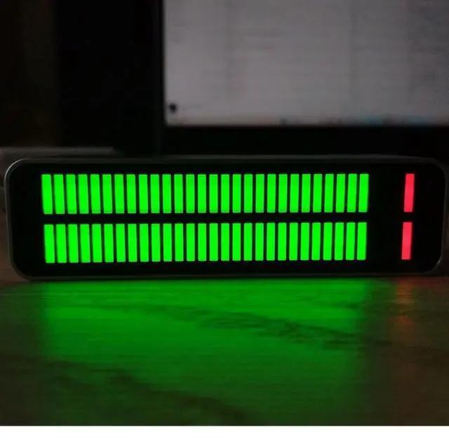 Main image of 32-bit music level indicator, voice-controlled, compatible with audio signals
