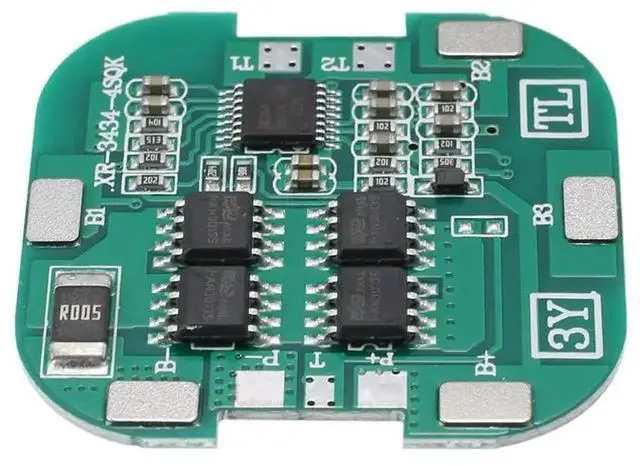 Alt view image 3 of 3 - 50 Pcs 4S BMS 8A 14.8V Li- Lithium Battery Charge Board Square PCB Short Circuit Protection For Drill Motor