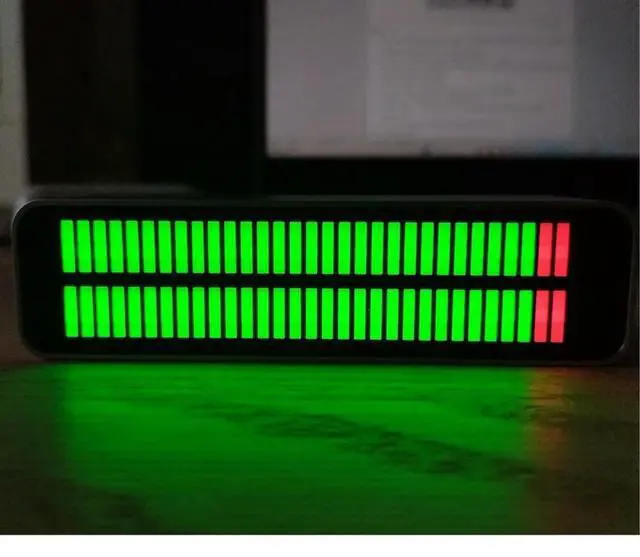 Alt view image 2 of 3 - 32-bit music level indicator, voice-controlled, compatible with audio signals