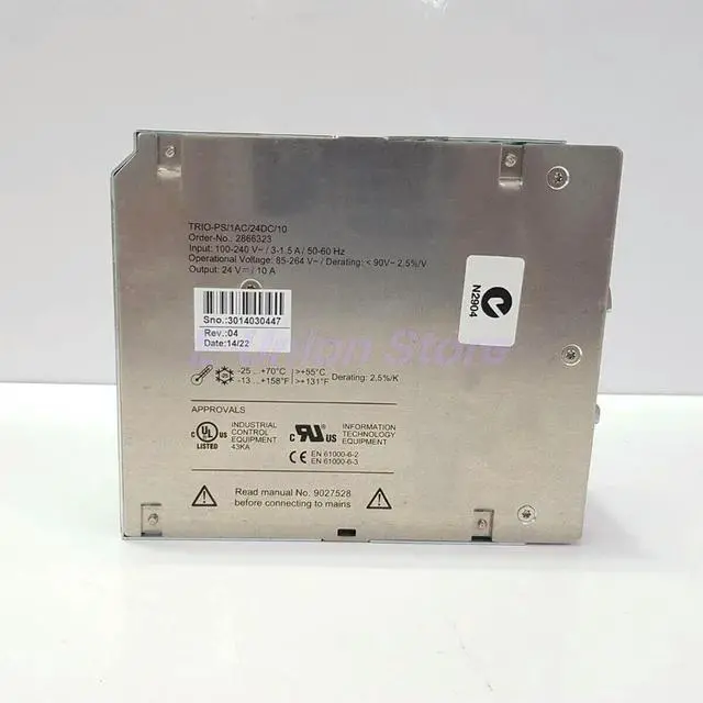 Alt view image 6 of 6 - 1Pcs TRIO-PS/1AC/24DC/10 TRIO POWER 24VDC/10A Switching Power Supply 24 V DC/10 A 2866323