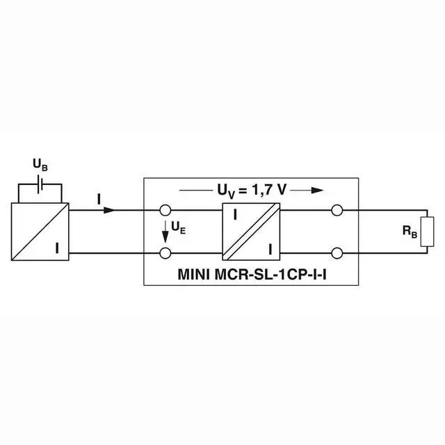 Alt view image 4 of 6 - 2864419 MINI MCR-SL-1CP-I-I Loop-Powered Isolators Passive Isolators Works ly