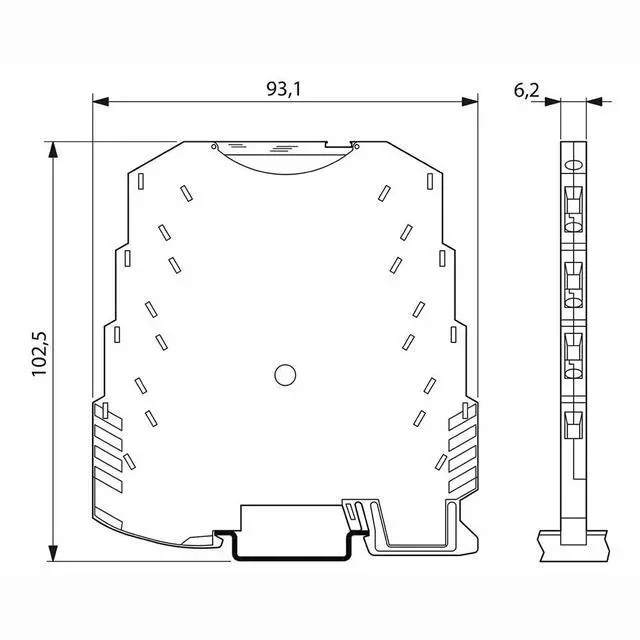 Alt view image 6 of 6 - 2864419 MINI MCR-SL-1CP-I-I Loop-Powered Isolators Passive Isolators Works ly