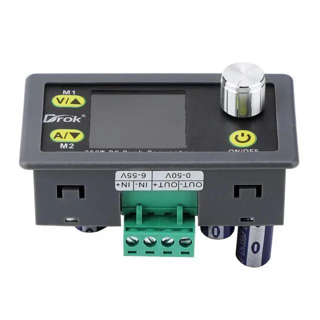 Alt view image 3 of 3 - LCD display buck converter DC 0-50V 5A buck module 250W digital control power module