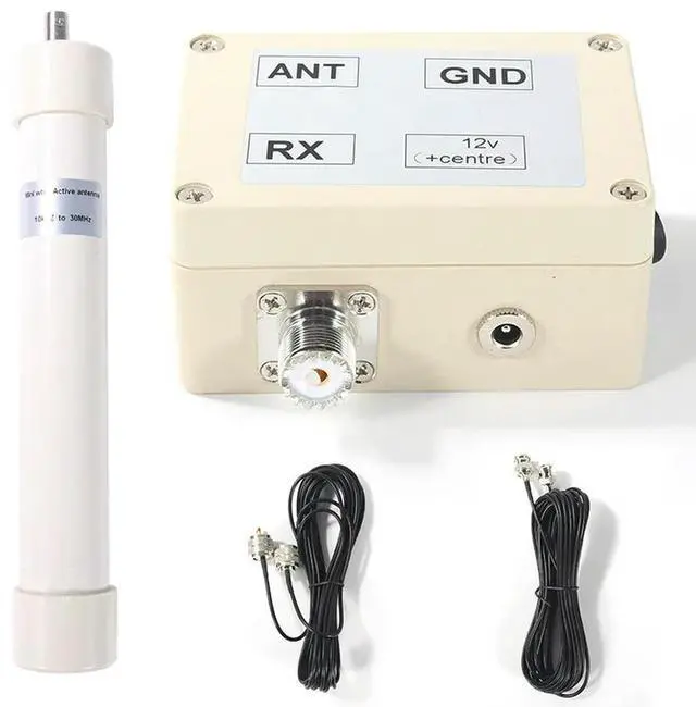 Alt view image 2 of 3 - Mini Whip VLF LF HF VHF Active Antenna Active Receiving Antenna