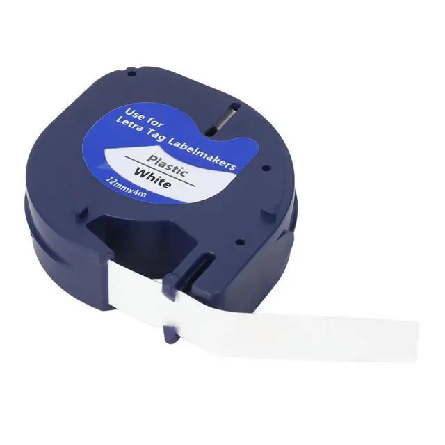 Alt view image 3 of 3 - 48Pcs Letratag Refills el Tapes el Maker For Dymo 91331White 4M X 12Mm el Printer For Dymo el Maker