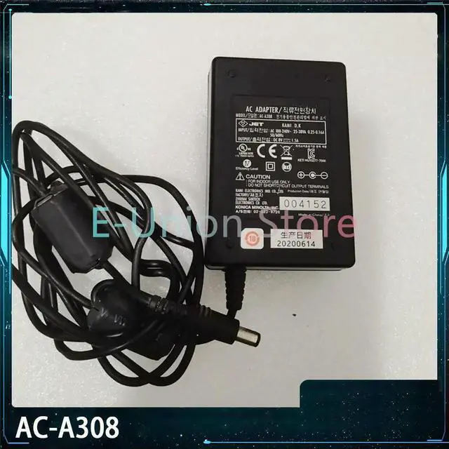 Alt view image 4 of 6 - AC-A308 Power Adapter Input AC100-240V Output 8V 1.5A