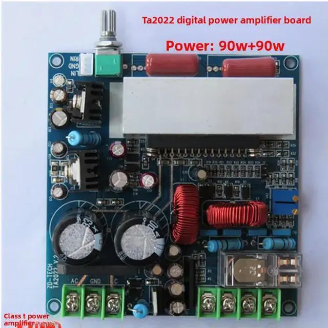 Main image of TA2022 Digital Amplifier Board Class T Amplifier Board Dual Channel