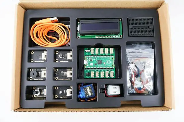 Alt view image 2 of 3 - Raspberry Pi Pico Grove development board kit MicroPython