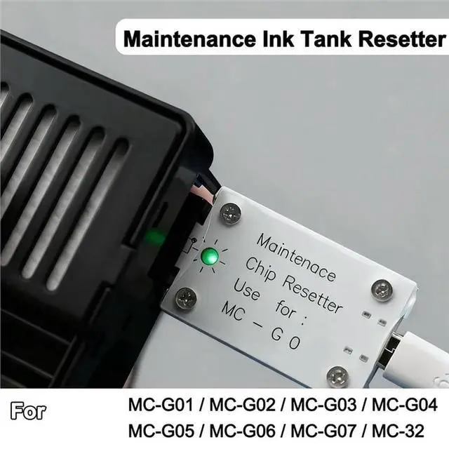 Alt view image 2 of 3 - For MC G01 G02 G03 G04 G05 MC G06 MC G07 MC32 Waste Tank Chip Resetter Replacement Part Reset Tool