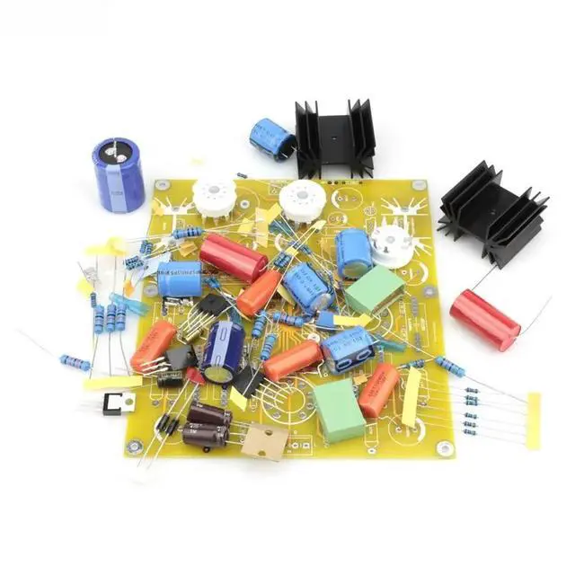 Alt view image 2 of 3 - Zheluo Tube Preamplifier - PRT07B Tube Preamplifier Kit - Audiophile Tube Preamplifier - Reference MA7 (M7) Circuit
