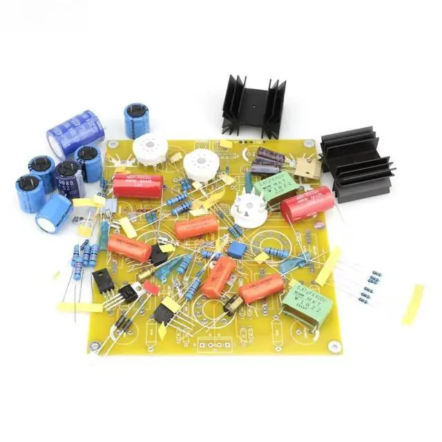 Alt view image 3 of 3 - Zheluo Tube Preamplifier - PRT07B Tube Preamplifier Kit - Audiophile Tube Preamplifier - Reference MA7 (M7) Circuit