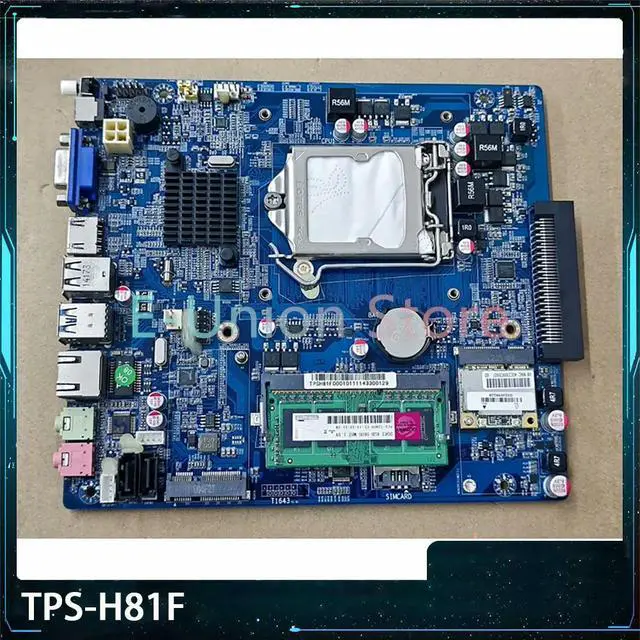 Alt view image 4 of 6 - Motherboard TPS-H81F Fully Tested Fast Ship